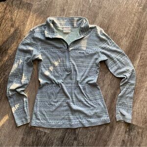 Columbia quarter zip shirt